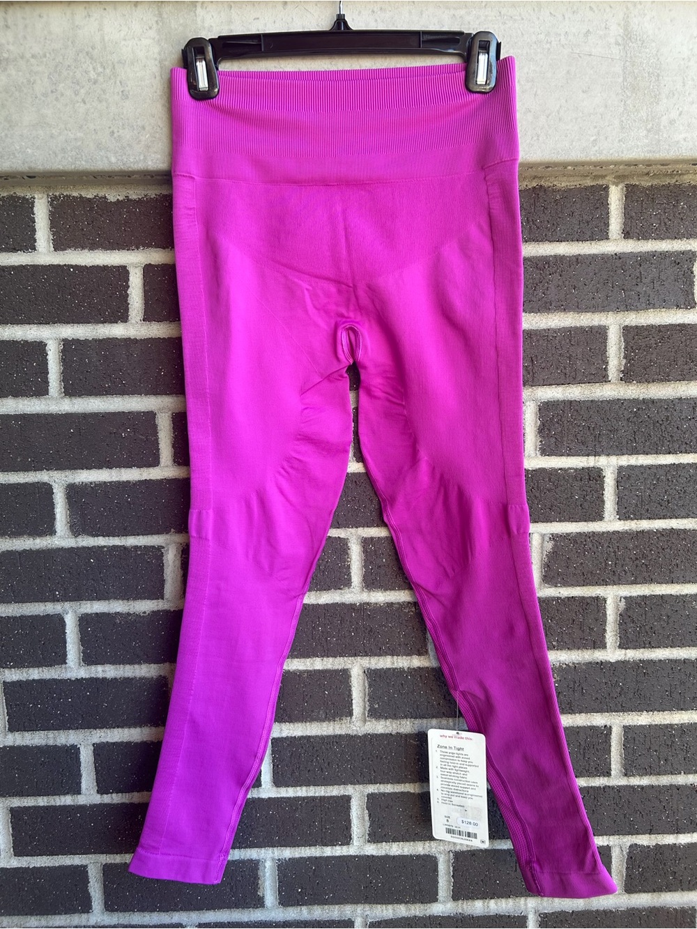 Lululemon Zone In Tight / Magenta / Size 8
